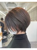 ショート×ナチュラル縮毛矯正