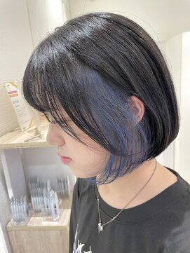 ケンジ 平塚 アネッタ(KENJE annetta) イヤリングBlue