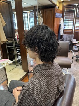 リットジェンツ 千葉(Lit Gents) 波巻きスパイラルパーマ【SHOHEI】