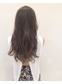 ハイライトで作るグレイッシュカラー♪