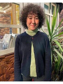 アンドピース and peace スパイラルパーマ