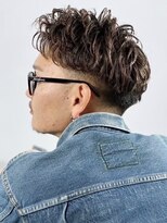 ヒロギンザ 仙台名掛丁店(HIRO GINZA)&nbsp;メンズショートビジネスツーブロックセンターパートフェード