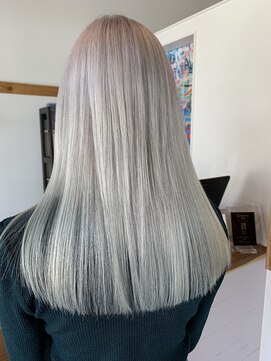 ワンバイワンヘアーツー(OnexOne HAIR2) ホワイトカラー/ホワイト系カラー/シルバー