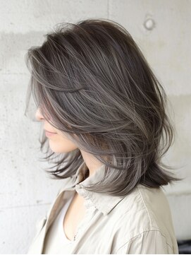 アルトリスト(Altruist Aging×HAIR&SPA) ☆イメチェンピンクベージュアンブレラカラー前髪クールショート