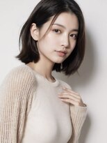 ケンジ 洋光台(KENJE)&nbsp;重めレイヤーボブ【スタイリスト桂口】