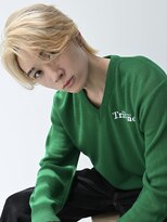 アンディ 御堂筋なんば店(ANDY)&nbsp;ハイトーンセンターパートメンズウルフカット