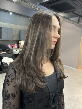 レブ 四条烏丸(Reb,) レイヤーカット/ハイライト/グレージュ