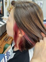 蘭美容室 イヤリングカラー