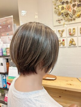 キュウヘアー(KYUU HAIR) ツヤ×ハイライト