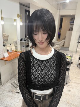 アテバイルイス 喜連瓜破(ATE by luis) ◎ハッシュカット/顔周りカット/ナチュラルウルフ