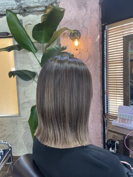 ロッソバイアルター 鎌取(ROSSO by aL-ter) 【アプリコットオレンジ/ハイライト/くびれヘア】千葉香奈