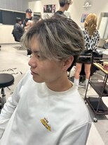 メンズサロン キング 心斎橋店(Men’s salon K!ng) メンズカット/ブリーチ/ニュアンスパーマ/メンズハイライト/眉毛
