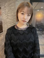 ミラ(MIRA)&nbsp;切りっぱなしボブ／ヘイリーボブ／ミニボブ／ボブスタイル