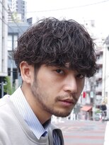 フィフスパーク(fifth PARK)&nbsp;渋谷波巻きスパイラルパーマルーズパーマビジネス2wayメンズヘア