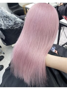 ペレ 渋谷(PELE) 着物ヘア/ダークアッシュ/ミディアムレイヤーカット/渋谷