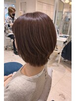 アルブル エト シミー(Arbre et chimie)&nbsp;着物ヘア/ダークアッシュ/ミディアムレイヤーカット/東村山