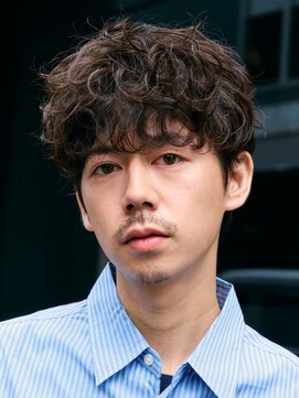 フィフス 原宿(fifth) 原宿メンズパーマシャドウパーマシースルーマッシュウルフゆるめ