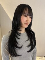 アム(amu)&nbsp;ハッシュカット/ロングレイヤー