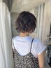 【人気No.3】似合わせカット＋コールドパーマ  ￥9500