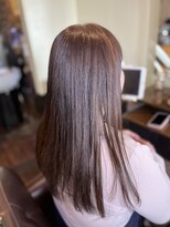 美容室 ブラウン(Brown) 髪質改善カラーで作る透明感マットブラウン