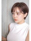 大人ショート/ひし形シルエット/前髪あり/30代・40代