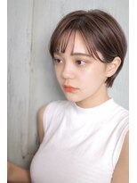 リビンバイアフロート(Livin by afloat)&nbsp;大人ショート/ひし形シルエット/前髪あり/30代・40代