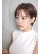 リビンバイアフロート(Livin by afloat)&nbsp;大人ショート/ひし形シルエット/前髪あり/30代・40代
