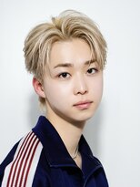 レガシー(REGASEA) 垢抜け確定◎フェザーショート メンズブリーチ ブロンドヘア