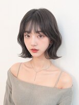アロン(ALLON)&nbsp;小顔見え×くびれボブ｜透け感シースルーバング可愛く♪