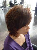 ヘアーメイク ロージー 北18条店(HAIR MAKE ROSY) 【ROSY】ふわふわショートレイヤー  