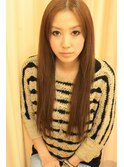 ナチュラルロングストレート