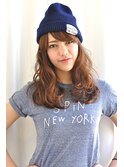 clan<大人可愛いハイトーングラデーションロング＞