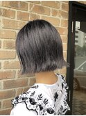 【担当＊岩切祐樹】切りっぱなしボブ×パールグレー