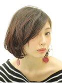 シンプル大人ボブ