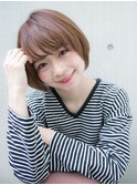 丸みがあるショートヘア☆