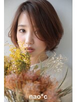 ナオシ 田原台店(nao c)&nbsp;【生駒/田原台nao*c】大人かわいい小顔フェミニンボブ