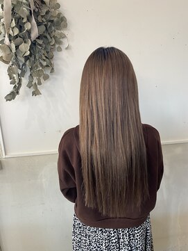 ボアップ 新居浜店(boappu) #プルエクステ #ハイトーン #カラー #髪質改善 #ケアブリーチ