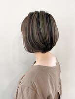 オル(Olu)&nbsp;【MASAYA】ボブ×大人かわいいハイライトカラー