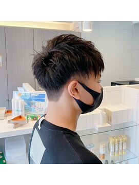 ルイラパレ(Louis La Pale) さわやかショートバング・ツーブロックカット