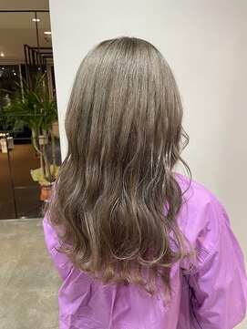 ダブル アンダーバー サロン(W_SALON) 【W_SALON 河原町】ミルクティーベージュ/髪質改善