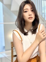 コート 表参道(Cote)&nbsp;☆ヘルシースタイルショコラアッシュ艶髪ふんわりカールミディ