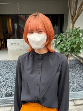 アルカナ 明治神宮前原宿(ARCANA) ベージュ オレンジブラウン オレンジカラー 秋カラー