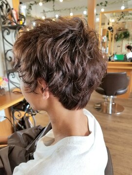 ルークス 中央林間(LOOOKS) men's　パーマ