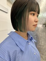 バサ 池袋東口店(BASSA)&nbsp;【Negishi】緑インナーカラー