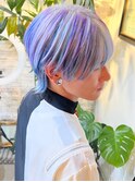 【Lian by Allure】小田桐 潤 パープルブルーホワイトカラー