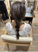 *編みおろしアレンジ*