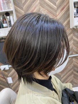 ヘアメイクゼロ 坂戸駅前店(hairmake zero) ショートボブ