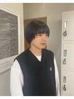 リビング 津田沼(LIVING)&nbsp;デザインカット/ブルーブラック[津田沼駅］