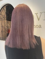 ラビスモア(Lovis moa)&nbsp;魅力倍増カール/セミディ/シアーカラー/ダークアッシュ/姫カット