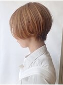 【morio原宿】ハンサムショート オレンジベージュ